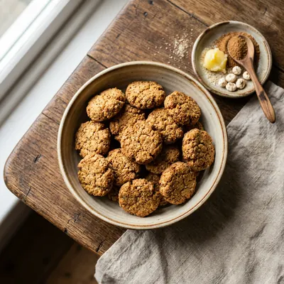 Photo de Biscuits souchet-amande au ghee