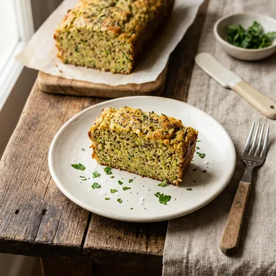 Photo de Cake salé quinoa-courgette