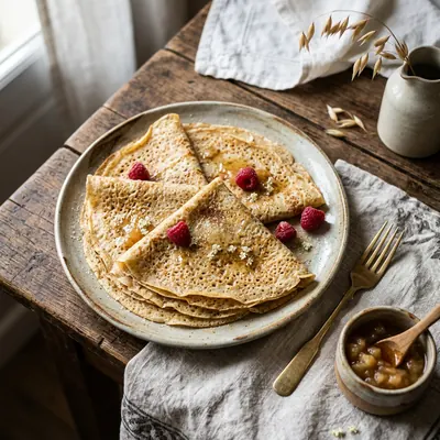 Photo de Crêpes au petit épeautre