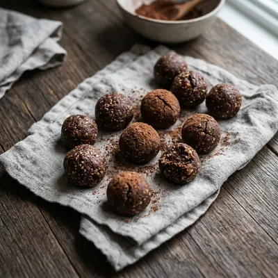 Photo de Energy balls chanvre-cacao
